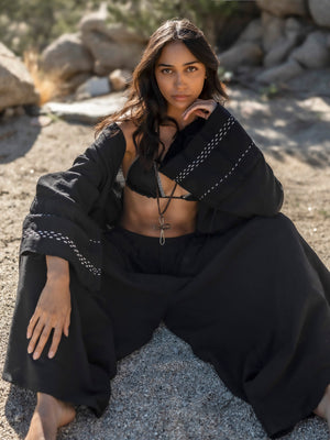 Tao Linen Kaftan Set