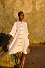 Island Tribe - Dakar Linen Shirt Dress