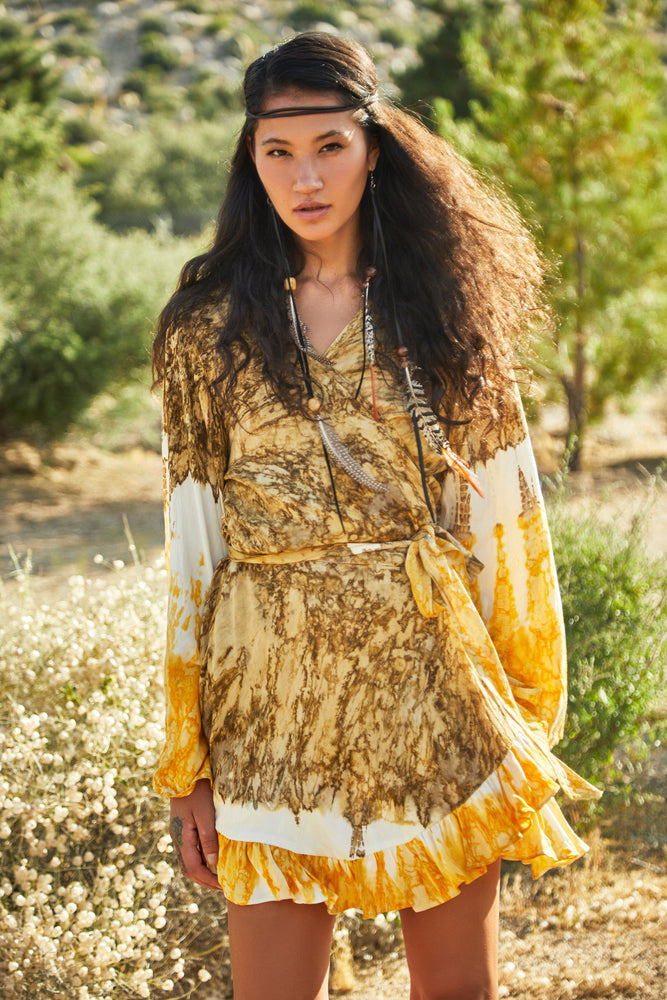 Woodstock Wrap  Dress - Island Tribe